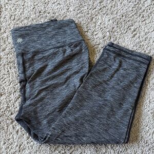 Athleta Heather Gray Capri Leggings